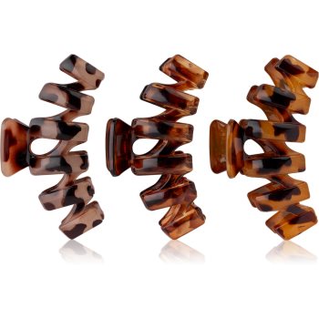 Brushworks Tortoiseshell Claw Clips clama de par - imagine 2